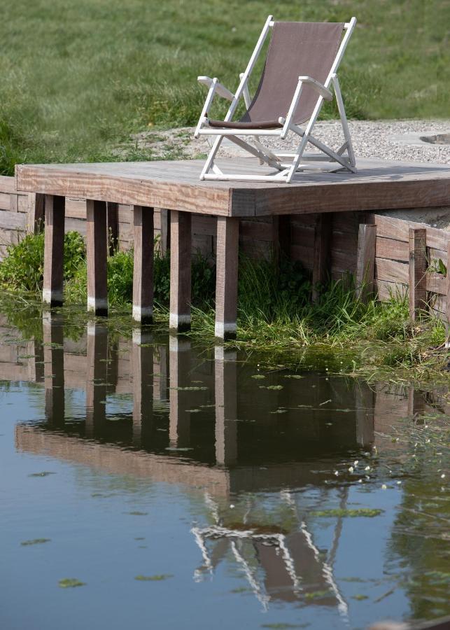 Landelijk Vakantiehuis In Diksmuide Met Een Tuin En Vijver 외부 사진